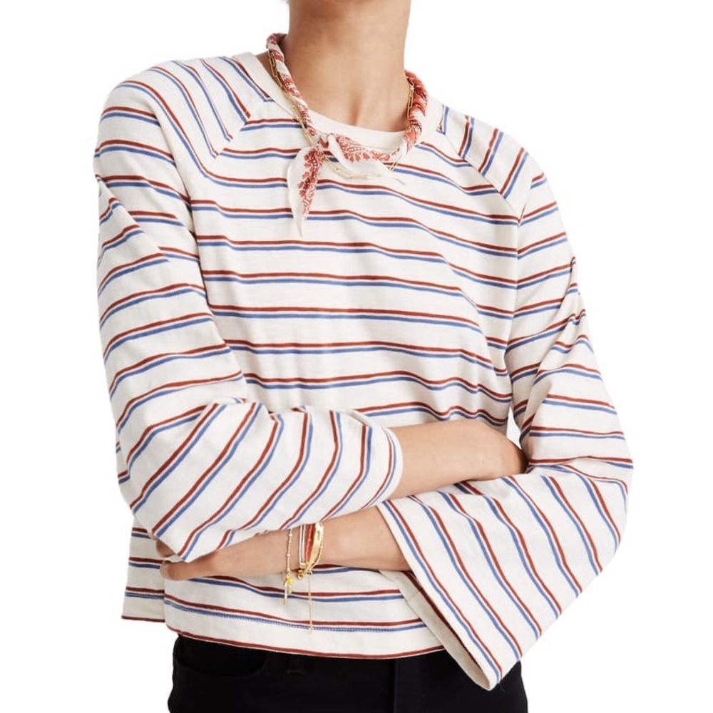 Madewell bell sleeve top